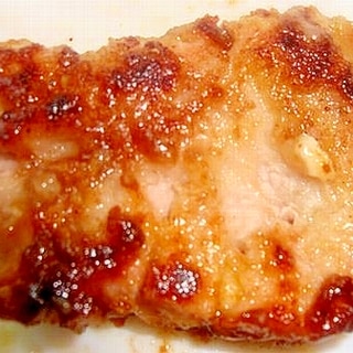 【うま塩】の豚肉のハチミツ味噌焼き